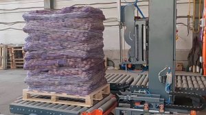 Автоматическая обмотка паллет сеткой ПАЛ-20