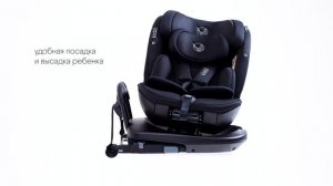Автокресло 0-36 кг Kidzi Spin Plus 360 i-SIZE видео обзор