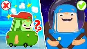 Бруми стал космонавтом, а Вруми — тренером йоги? Узнай как! Мультики для детей про машинки