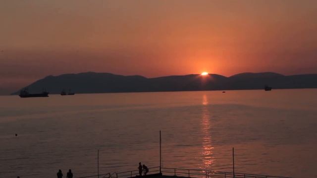 Закат Солнца в Кабардинке смотреть онлайн