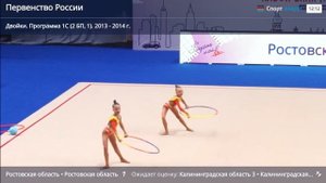 Победители Первенства России 2025 по ХГ в категории двойки. Оценка 24.0
