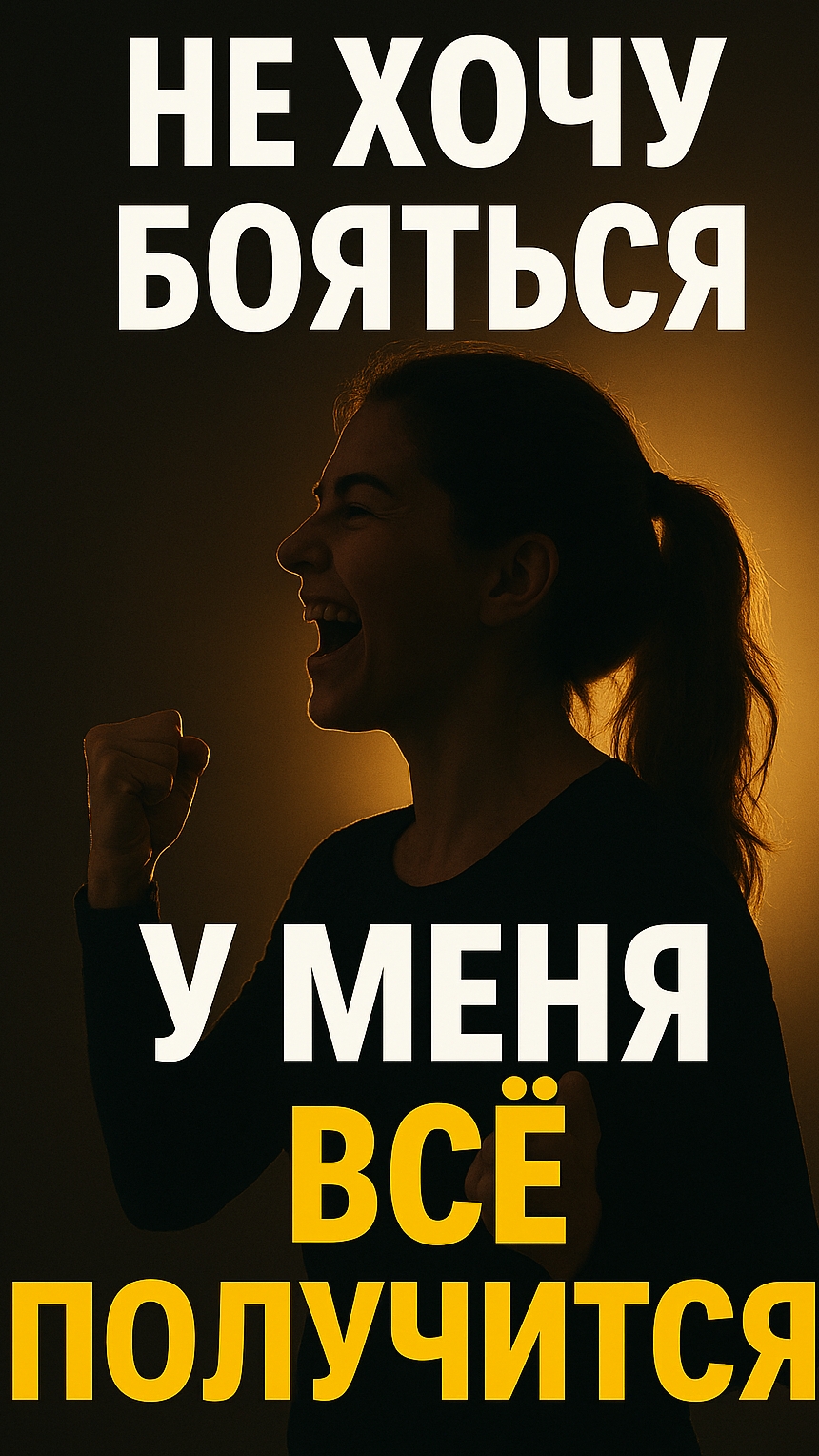 Страх ушел. Осталась вера в успех #мотивация #секретыуспеха
