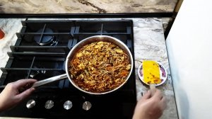 Гречневая лапша Соба с Курицей и Овощами