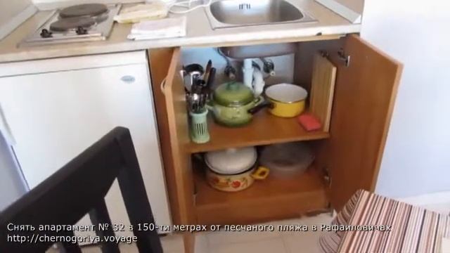 Снять апартамент № 32 в 150 ти метрах от песчаного пляжа в Рафаиловичах