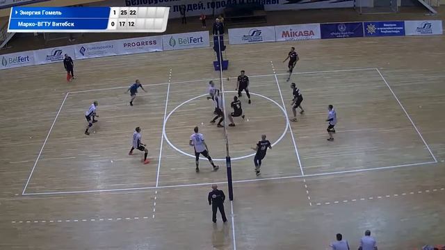 "Энергия" г. Гомель - "Марко-ВГТУ" г. Витебск. 3 тур, 30 чемпионата РБ смотреть онлайн