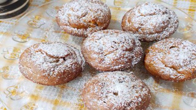 Банановые кексы с кокосовой стружкой