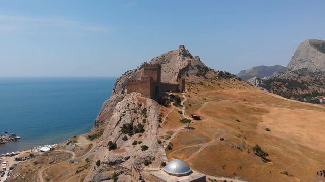 Crimea. Крым Генуэзская крепость. DJI Mavic Air