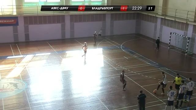 11 тур 1 лига Аякс-ДВФУ - ВладРыбПорт 0-3 Яркие моменты смотреть онлайн