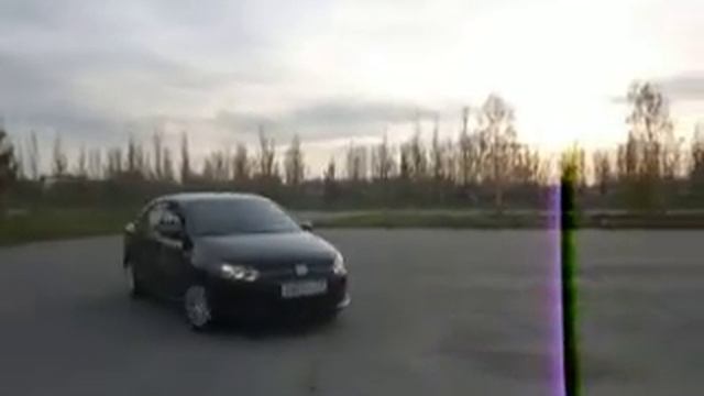 Первый раз за руль!