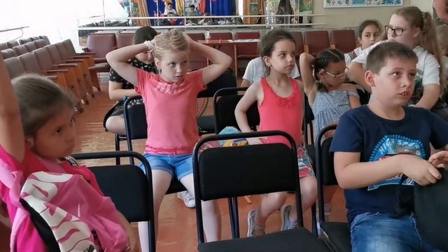 Первый день работы лагеря