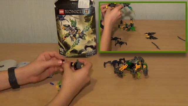 Обзор LEGO Bionicle 70778: Protector of Jungle. смотреть онлайн