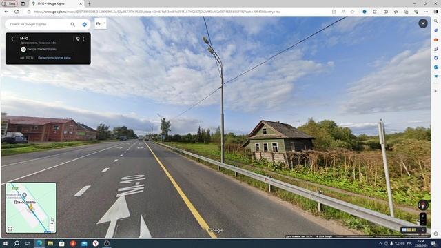 Путешествие ВЛАДИВОСТОК-ПИТЕР на Google карте.Тверская  область  Город Вышний Волочёк. Часть #162