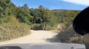 дорога в автокемпинг  енот архипо-осиповка