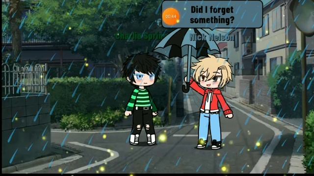 Nick & Charlie Rain Kiss Scene Heartstopper Netflix S01E04 (video link in description)