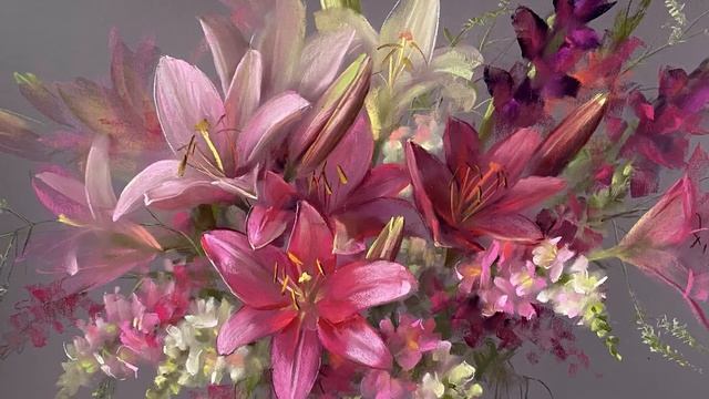 Vera Kavura: Realistic Flowers in Pastel (Social) смотреть онлайн