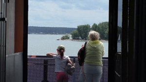 Прогулка на теплоходе В. Гашков по Обскому морю