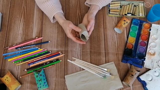 Bastelvideo für Kinder: Papprollentiere | Naturkundemuseum Kassel смотреть онлайн