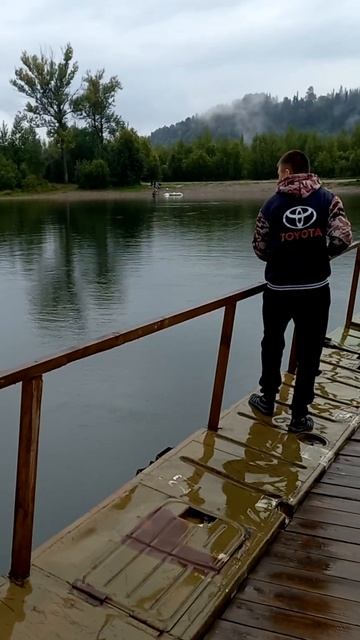 понтонный мост Междуреченск (майзас)