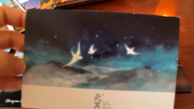 Postcrossing, моя небольшая коллекция открыток смотреть онлайн