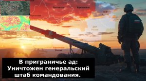 В приграничье ад: Уничтожен генеральский штаб командования. сводки с фронта. Юрий Подоляка