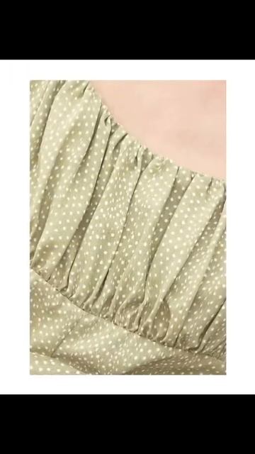 Polka Dot Suspender Chiffon Jumpsuit смотреть онлайн