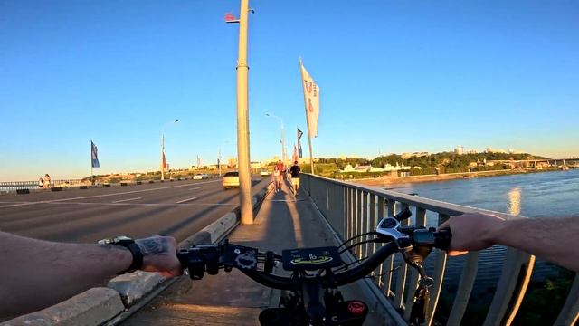 Взял на буксир велосипед на syccyba impulse x21 2.0 / электровелосипед  / электробайк