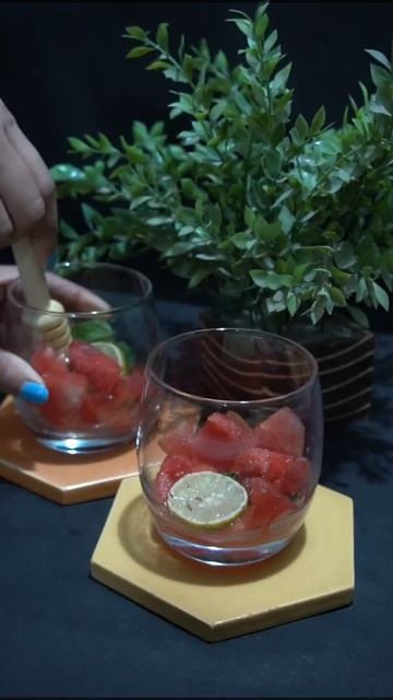 Watermelon Mojito.🍉🍹 #shorts #youtubeshorts #summerdrinks смотреть онлайн