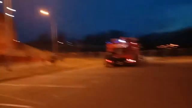 Пожар!!! Приехали пожарные!!!