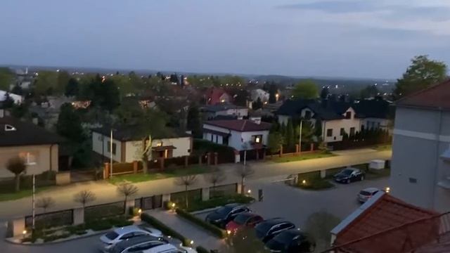 Польща! Ченстохова! Вид з готелю Arche Hotel! смотреть онлайн