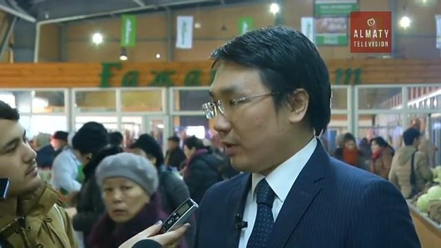 Алматыда өнімдер делдалдарсыз сатылатын базар ашылды (17.02.17)