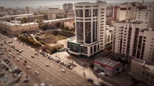 Здание банка «Левобережный», ул. Кирова, 48 (с тонированием)