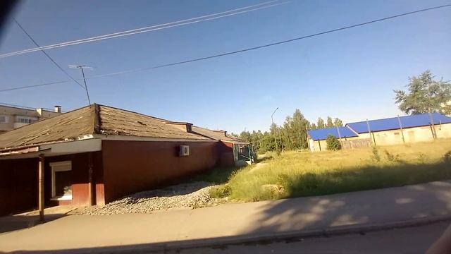 Еду в Профилакторий «Серебряный Меридиан» на Автобусе из посёлка Черемухово 🚌 {Утро 16.07.2024г.}
