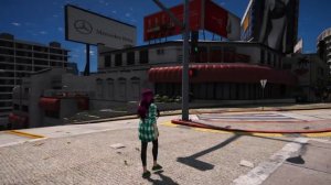 GTA V MODS Shiranui Mai Dead or Alive 5 clothes + hair + shoe