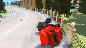 GTA 4 Car Crashes - Crash Testing Real Car Mods Ep.124