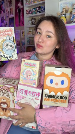 новые фигурки от Pop mart