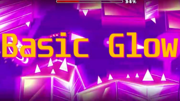 Basic Glow by Zartnez, Geometry Dash Daily Level