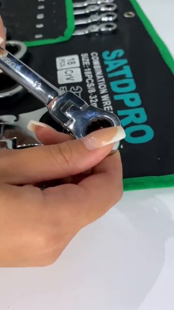 Трещетки SATDPRO 18 в 1 плавающий механизм (шарнир)