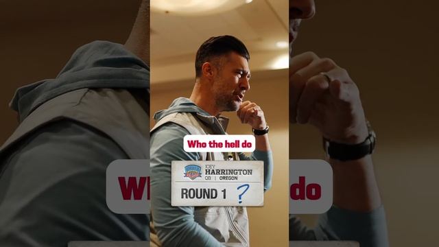 “With all due respect, it’s not your pick”