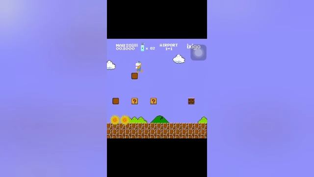How Mario takes flight (travel safe)