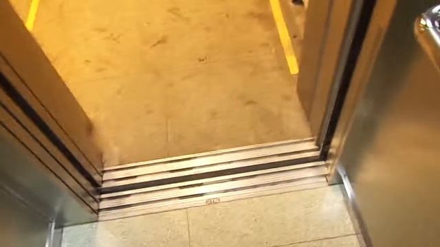 BRAND NEW 2014 Otis GEN2 MRL Traction Street El. at Troparёvo Metro Station, Tёply Stan in Moscow,