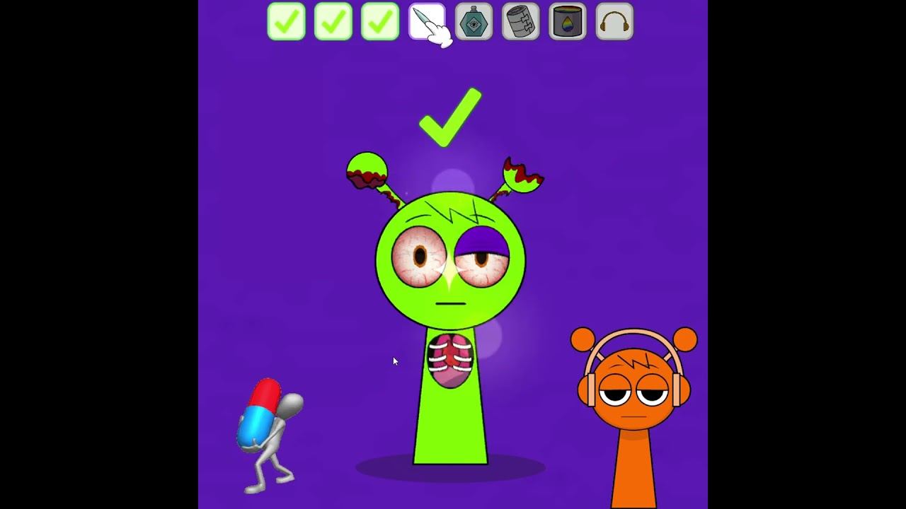 Sprunki Oren Repair ️ #sprunki #incredibox #funny #animation #meme #memes #incrediboxsprunki