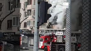 Тюмень: пожар на улице Холодильная