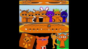 All Sprunki Retake Oren Virus (DDOS) {ALL CHARACTERS & MODS} ⛔⚠️ #meme #animation #sprunki #funny