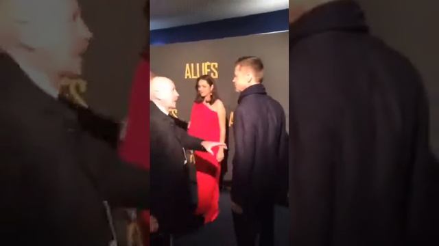 Brad Pitt and Marion Cotillard in promo for the film allies! смотреть онлайн