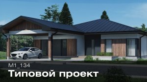 Типовой проект дома М1_134