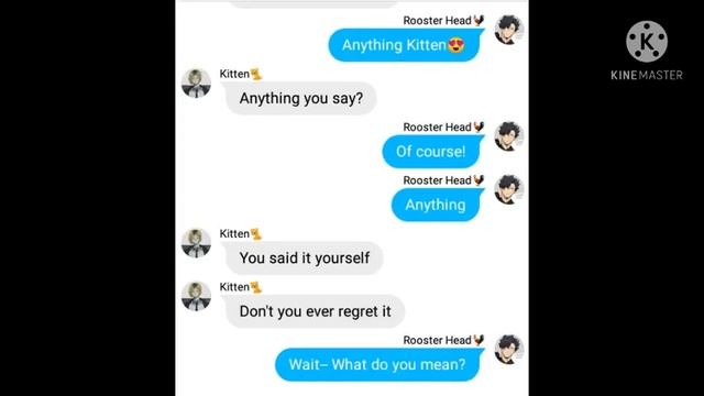 Haikyuu Tops Challenge || Haikyuu Texts || Say "YES" for 24 Hours Challenge (Part Two)