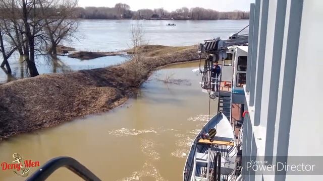 "Ирт-252" 🚢 Навигация (2019), выход из затона.. смотреть онлайн