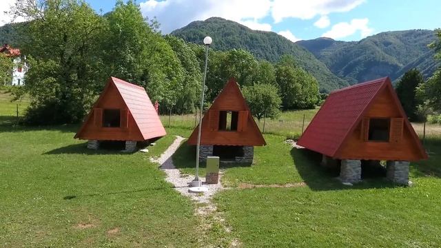Glamping in Soča  Valley in Camp Siber Tolmin, kamp Dolina Soče, Posočje kampi, Slovenia, Толмин