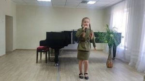 Джиоева Алиса. Музыка и слова Е. Обуховой "Что такое День Победы"