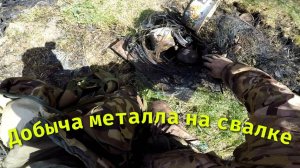 Металл на свалке. Коп 2025.